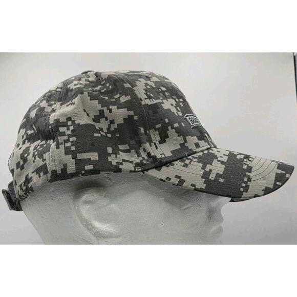 Bradley Iron Works Digital Camouflage Strapback Cap Baseball Hat Camo BIW ROTHCO - Picture 3 of 9